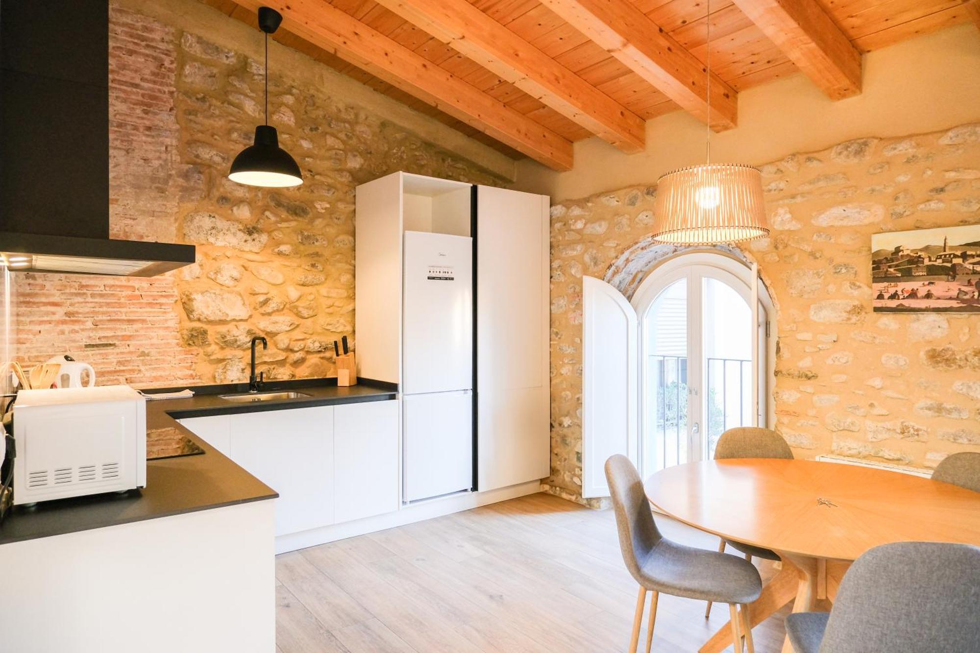 Ganganell Atic Apartamento Con Terraza En בסלו מראה חיצוני תמונה