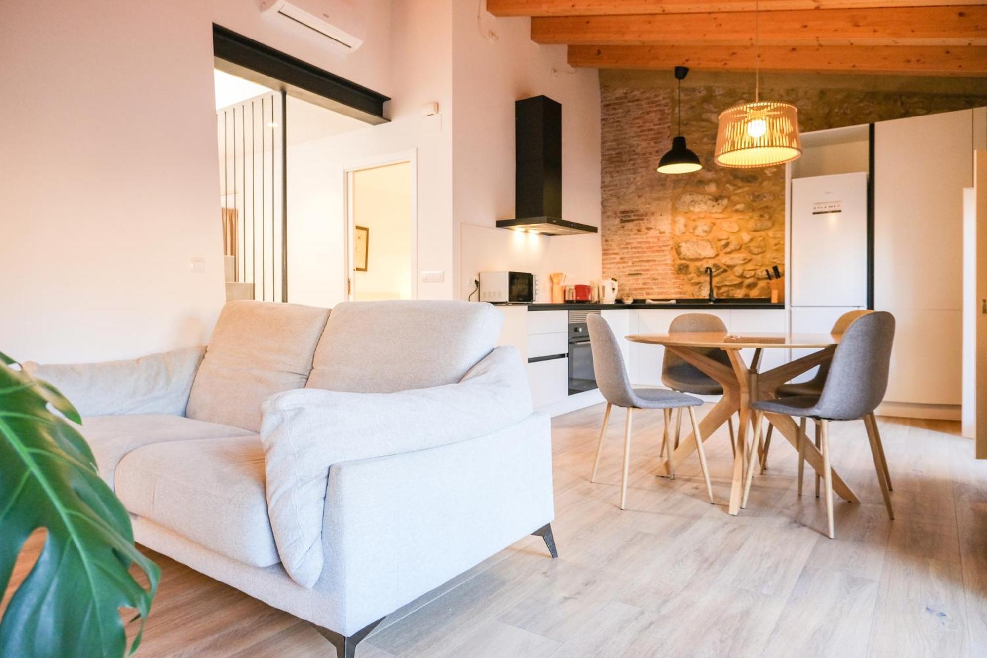 Ganganell Atic Apartamento Con Terraza En בסלו מראה חיצוני תמונה