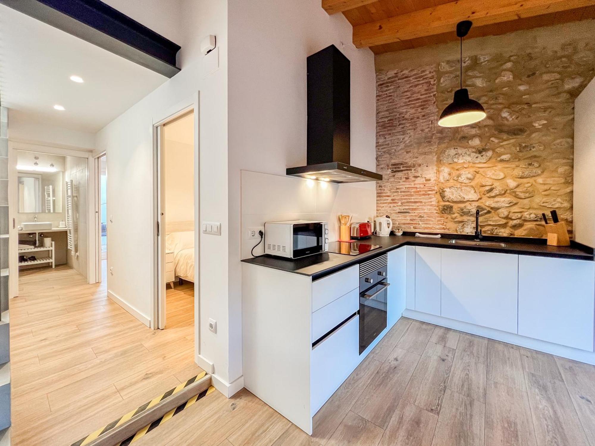 Ganganell Atic Apartamento Con Terraza En בסלו מראה חיצוני תמונה