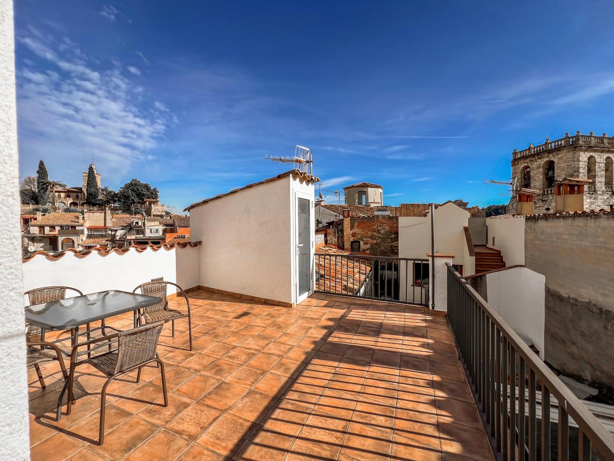 Ganganell Atic Apartamento Con Terraza En בסלו מראה חיצוני תמונה